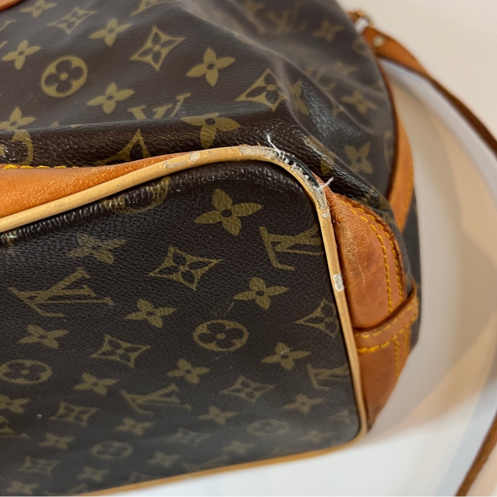 VTG Louis Vuitton Brown Monogram Bucket Bag - Picture 11 of 15